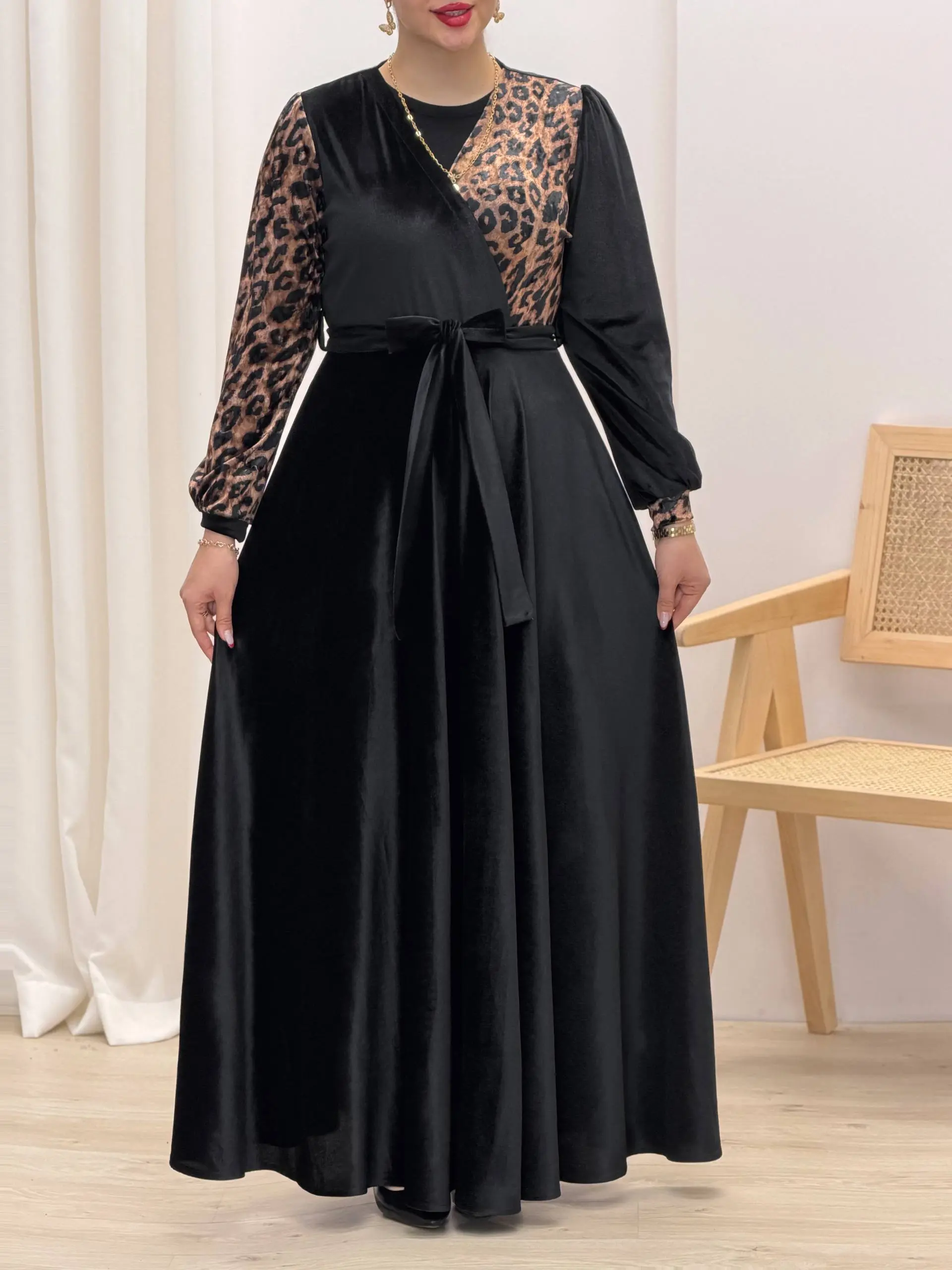 3917-پیراهن مخمل لمیس